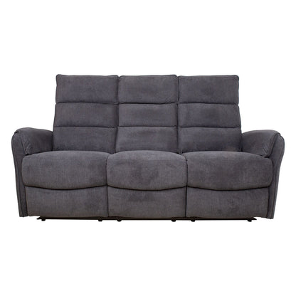 Regliner sofa BOWERS 3-seater, electric, bluish gray