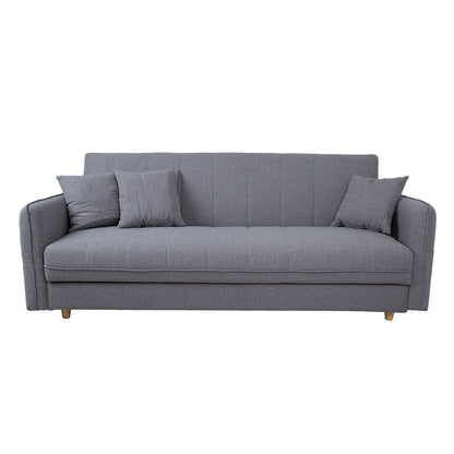 Sofa bed VISBY 200x88xH93cm, gray