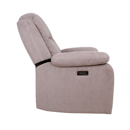 Rest chair - recliner LINUX electric, taupe 