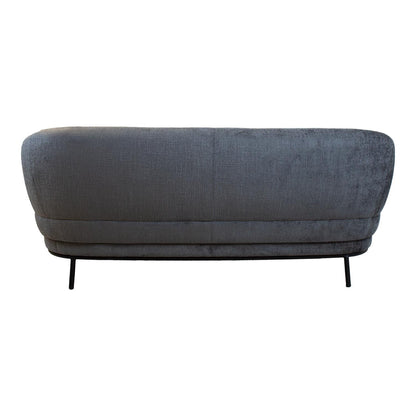 Sofa GEMALA 2.5 roomy, dark gray