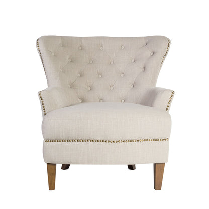 Armchair HOLMES 79x85xH98cm, beige 