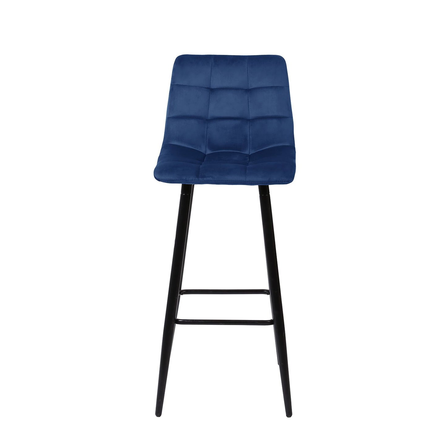 Bar Chair CHILLI dark blue velvet 