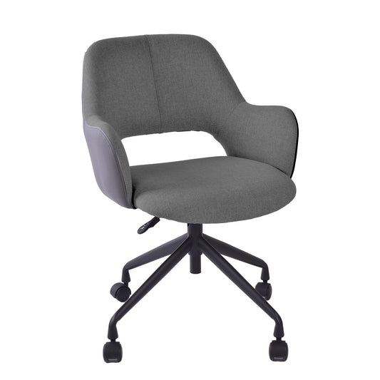 Work chair KENO with castors / Gray 