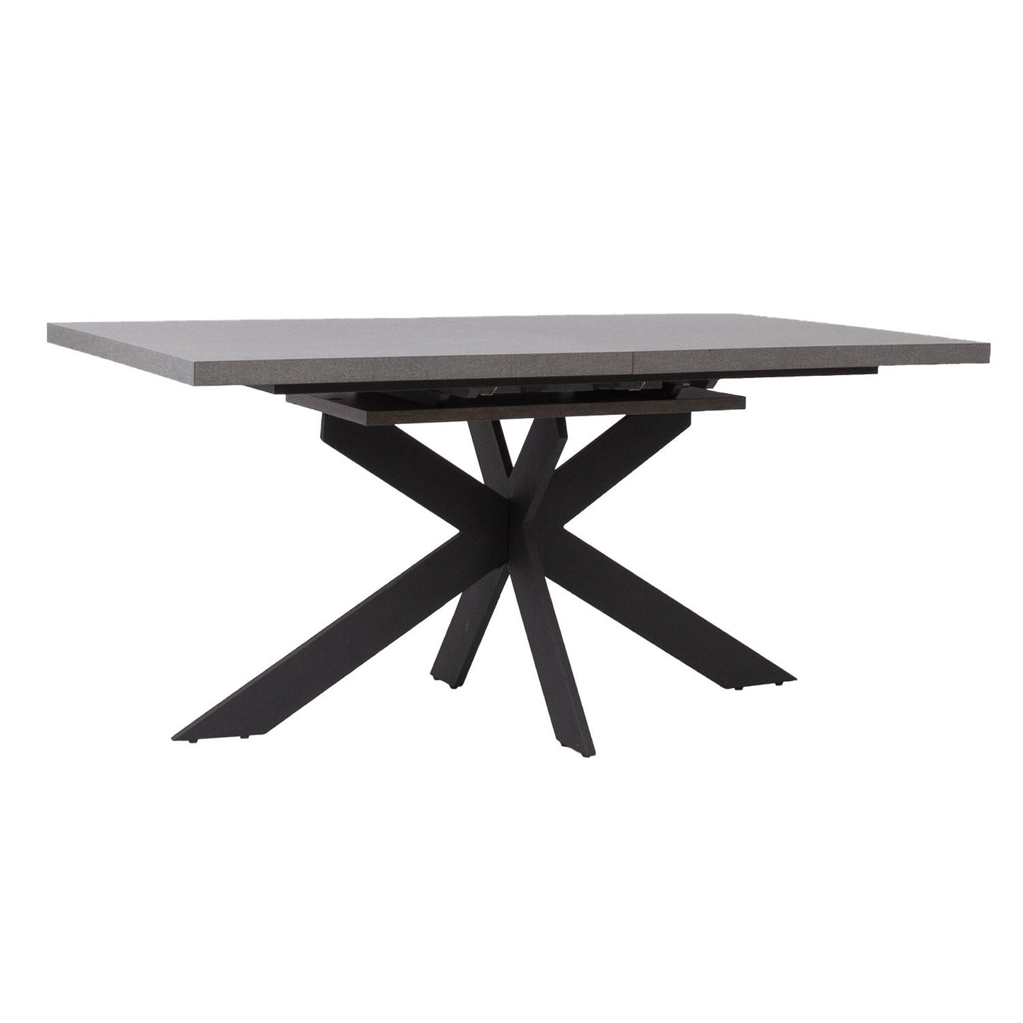 Table EDDY 160/200x90xH76cm, gray melamine