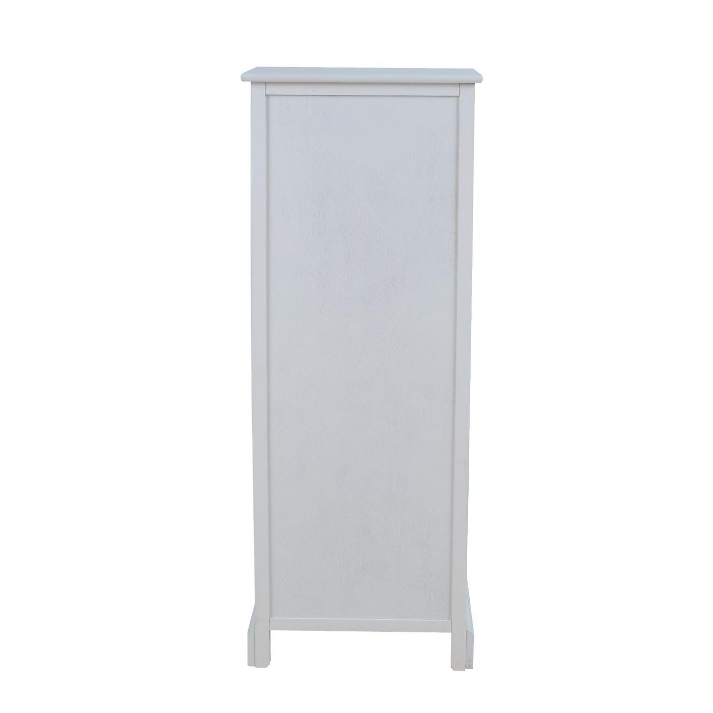 Chest of drawers MELDON 45x35xH116.5cm, white