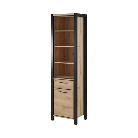 AKTIV - Display cabinet / Taurus oak-black oak