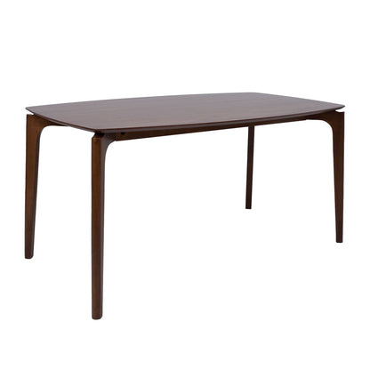 Table HAYDIE 150x90xH75cm, walnut