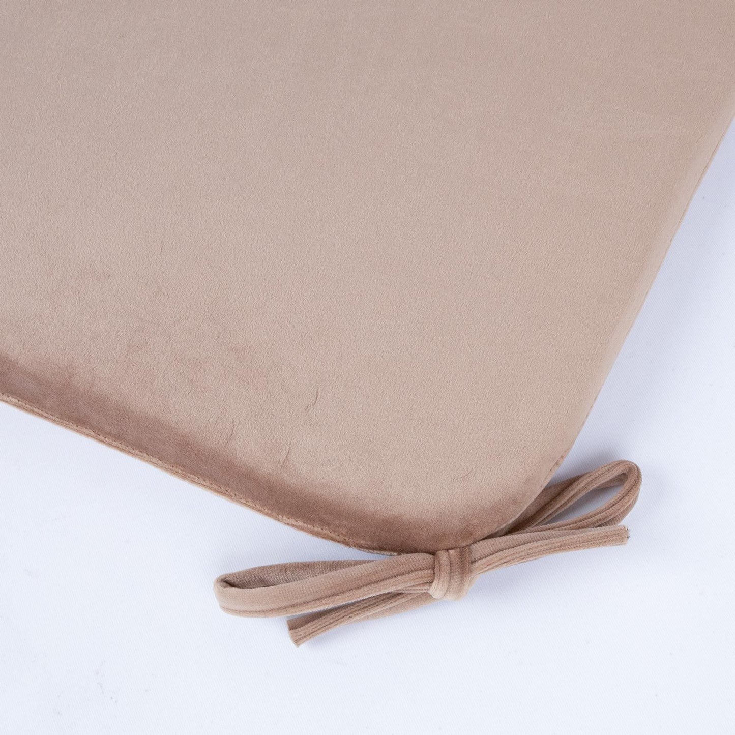 Chair cushion, VELVET 2, 39x39cm, beige