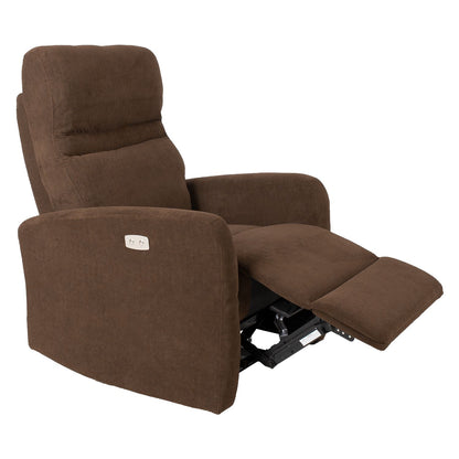 Lounge chair SAHARA with electric mechanism 79x90xH102cm, chocolate brown 