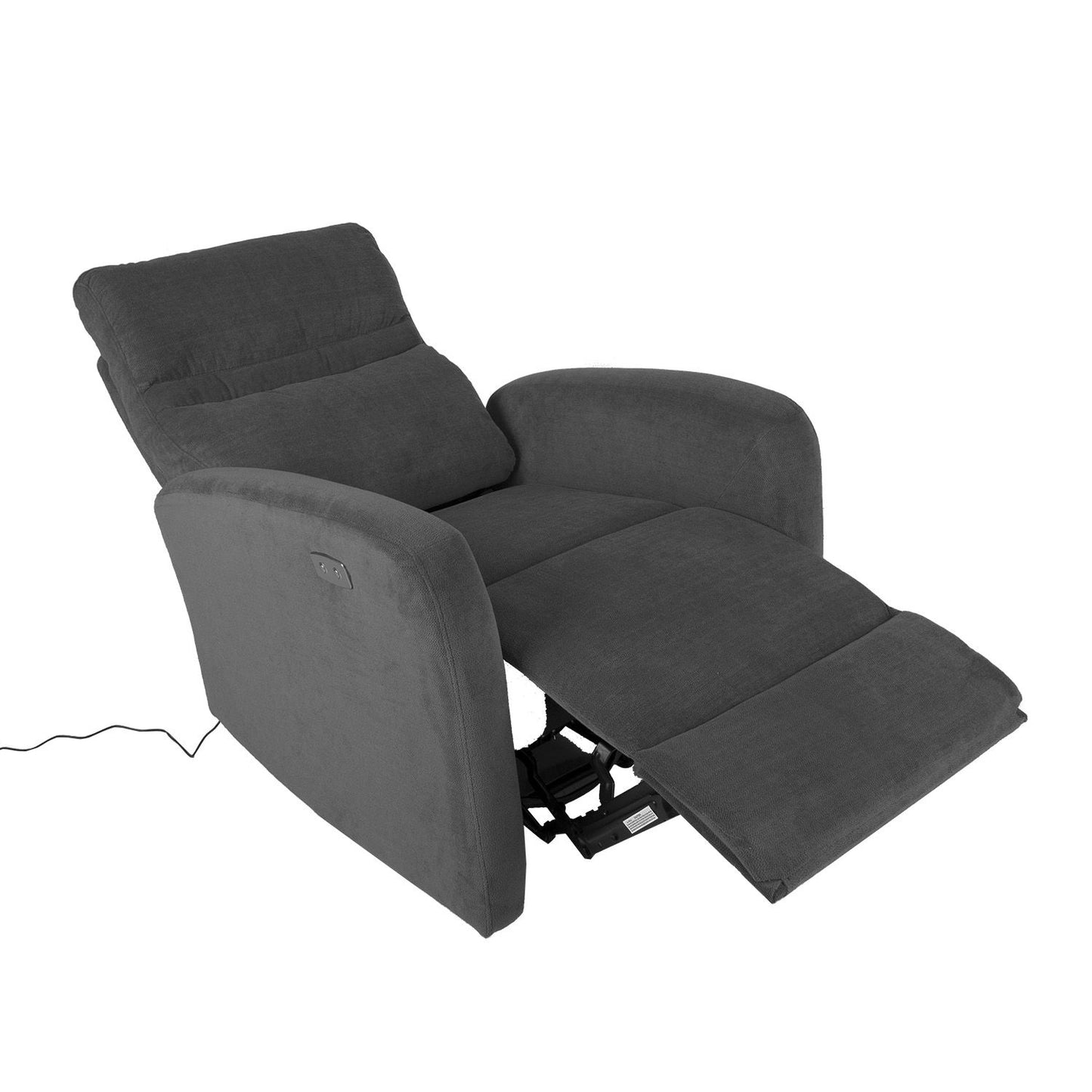 Lounge chair SAHARA with electric mechanism 79x90xH102cm, color: gray 