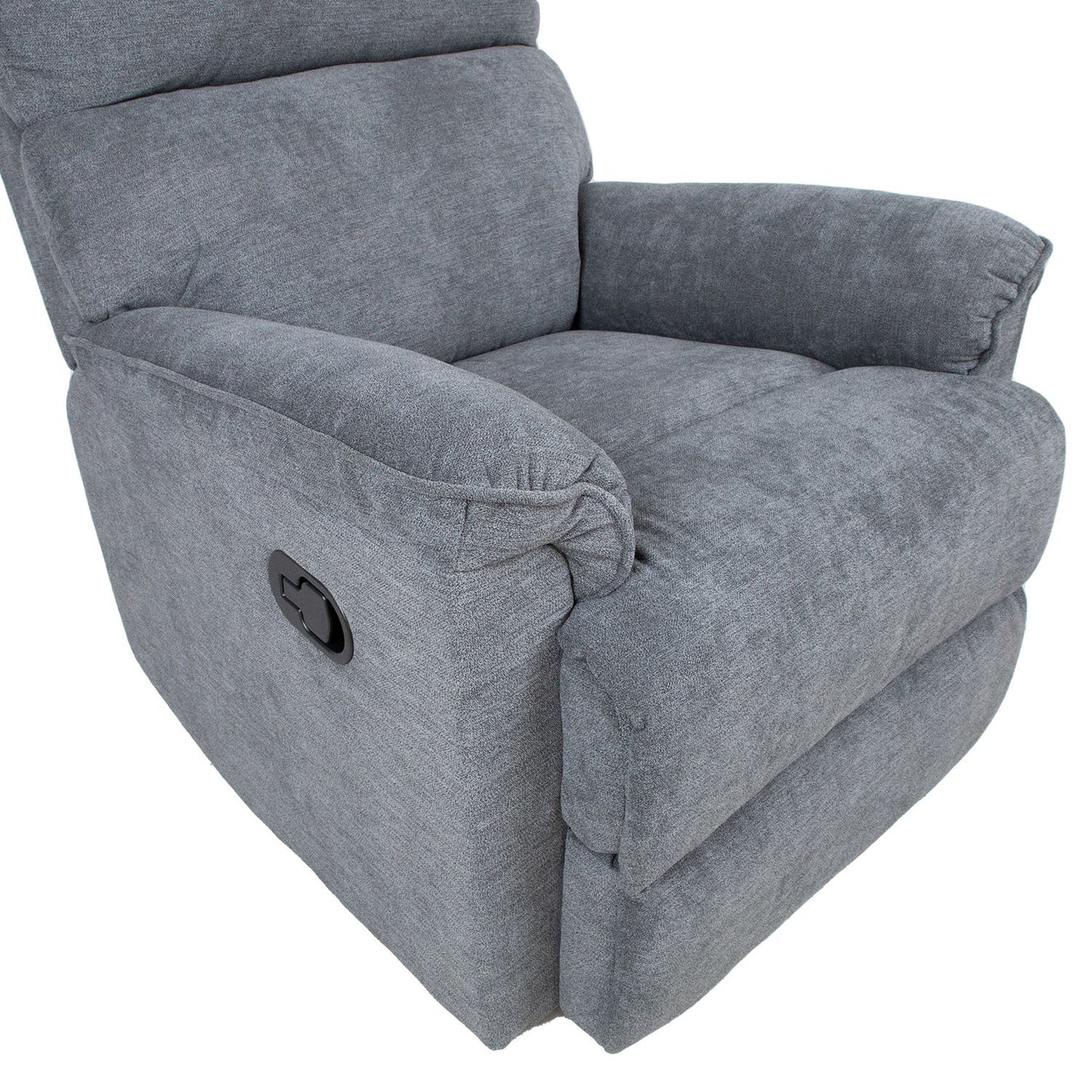 Lounge chair - recliner GUSTAV, gray 