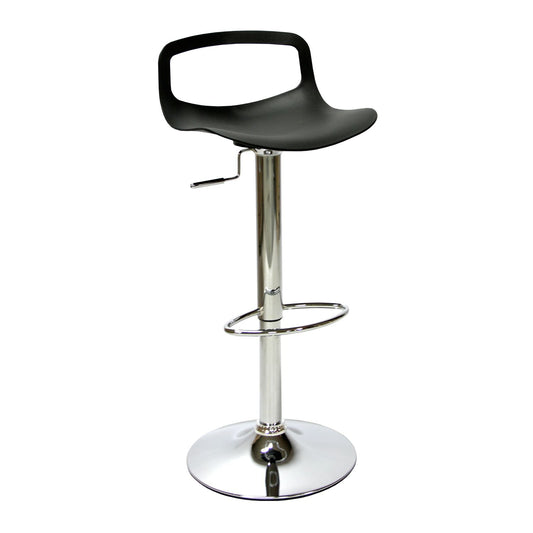 Bar stool ANDY, 39x35xH77.5-98cm, black 