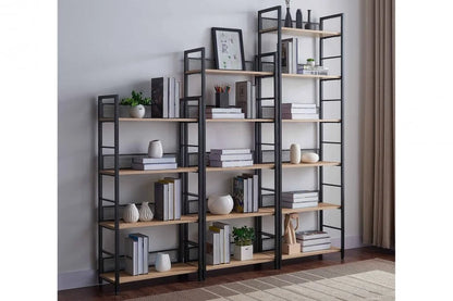 Bookshelf RAW R5 OAK/BLACK