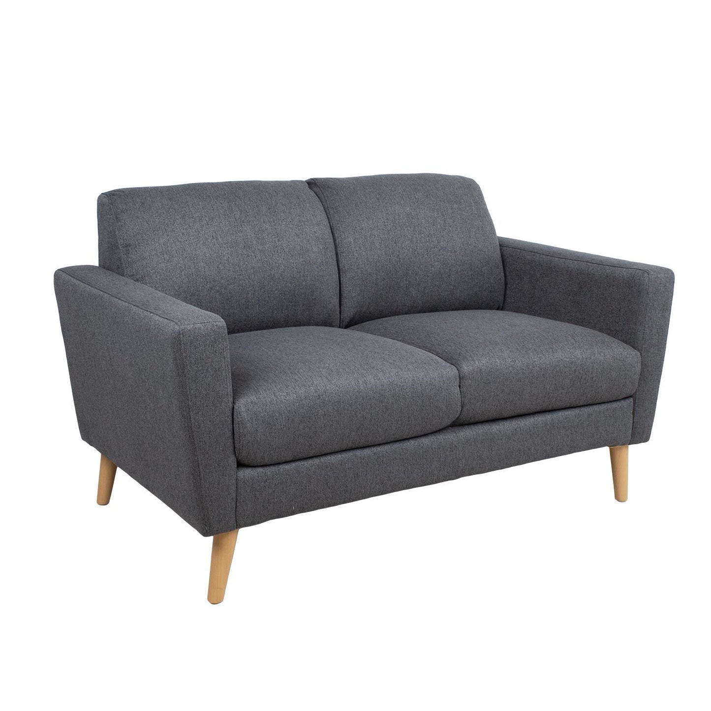 Sofa KAILI 2-seater, dark gray