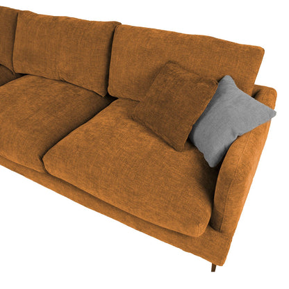 Corner sofa DAISY KS light brown 