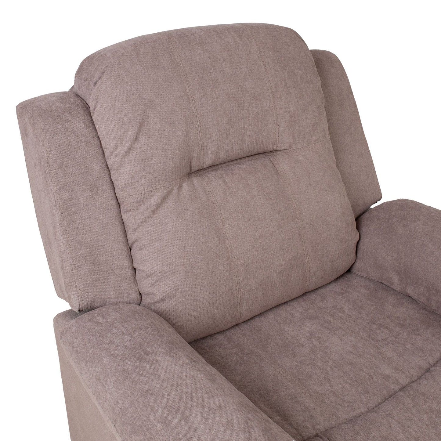 Rest chair - recliner LINUX electric, taupe 