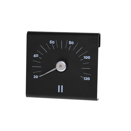 Sauna thermometer RENTO BLACK, 15 × 14 × 3 cm