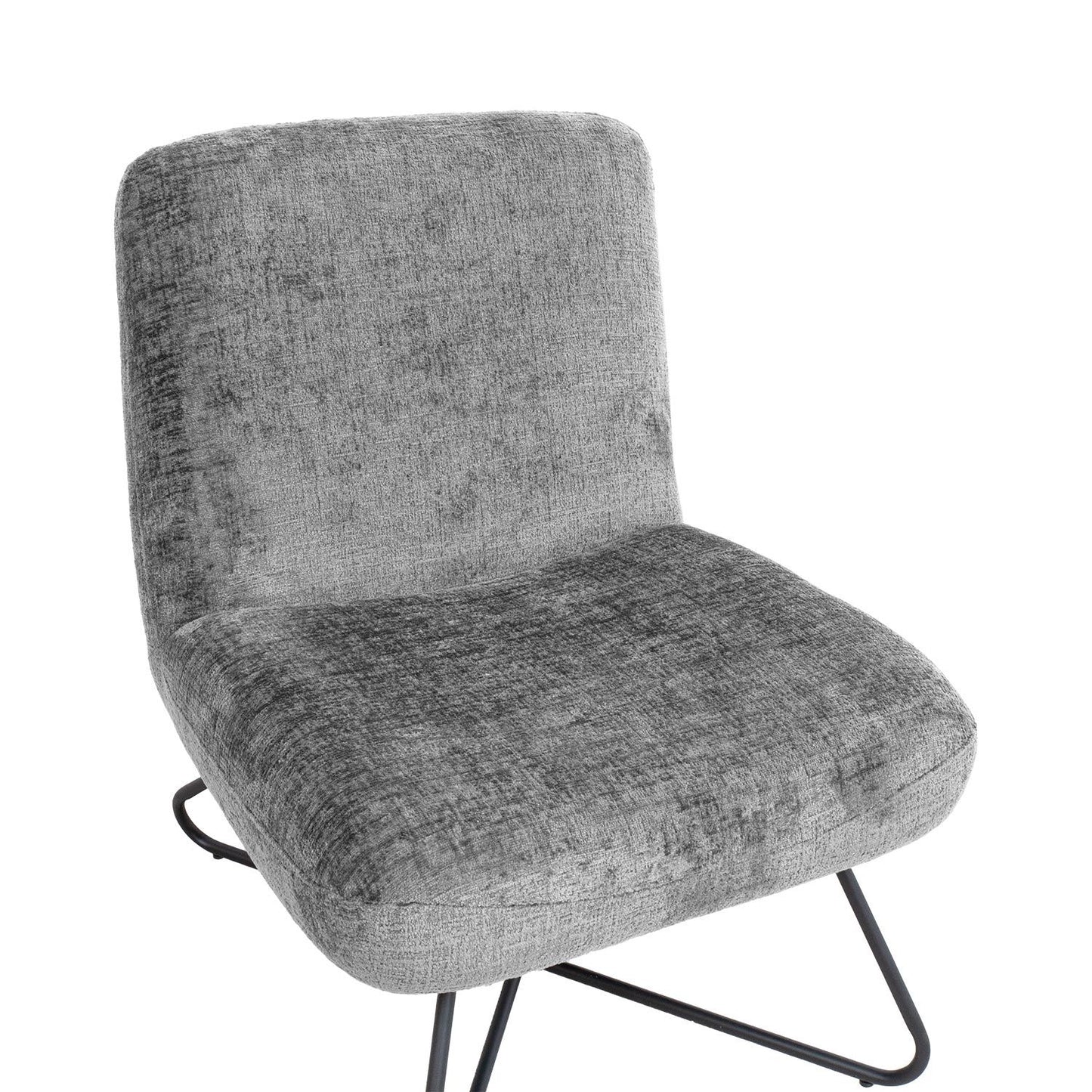 Lounge chair FARICA dark gray 