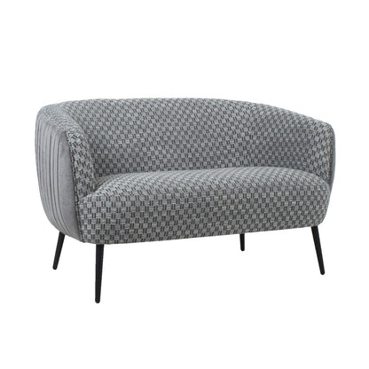 Sofa ACCENT 129x80xH74cm, gray