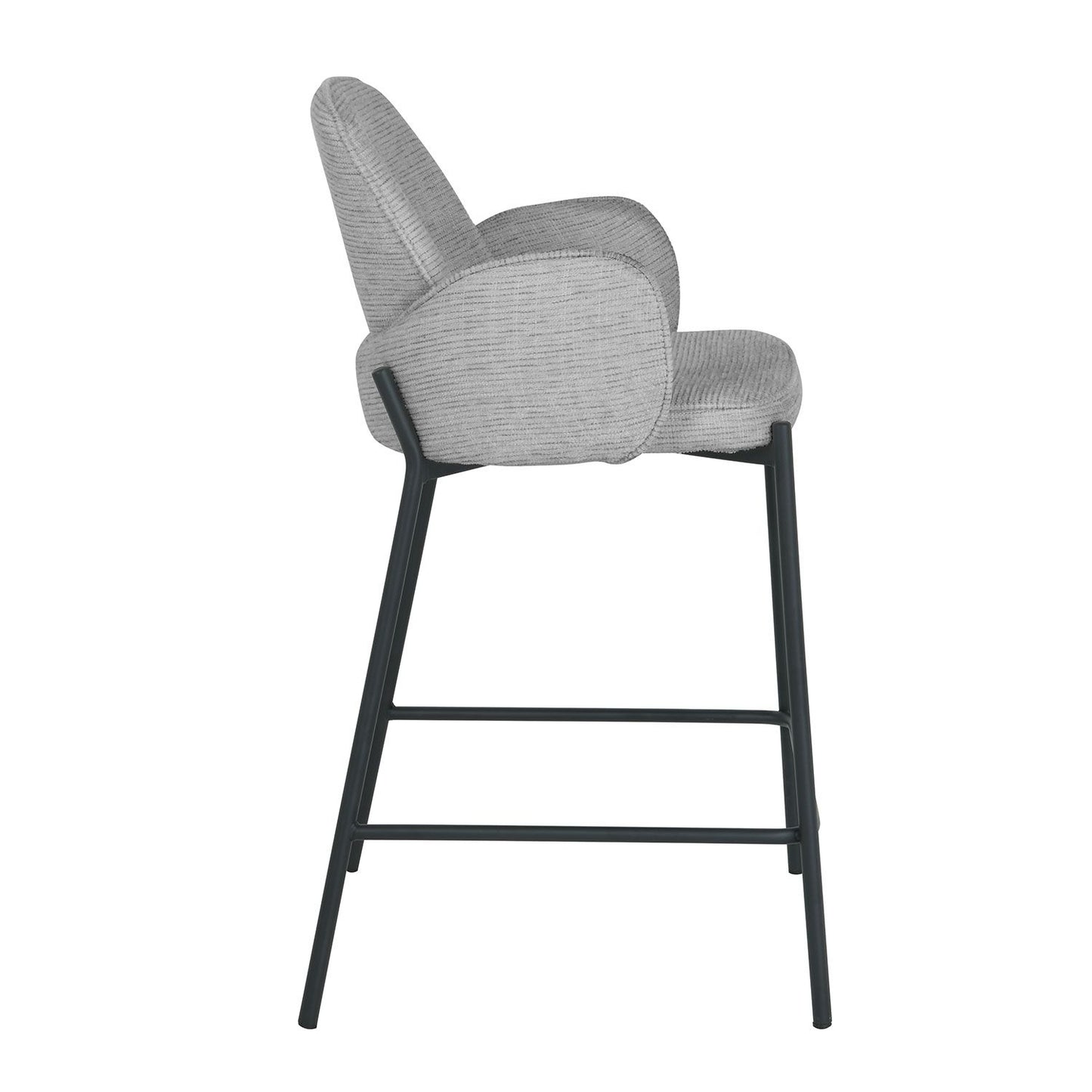 Bar Chair DAMEN light gray 