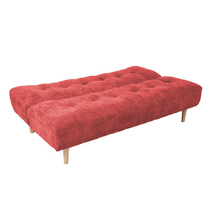 Sofa bed KIRUNA 186x101xH87cm, red