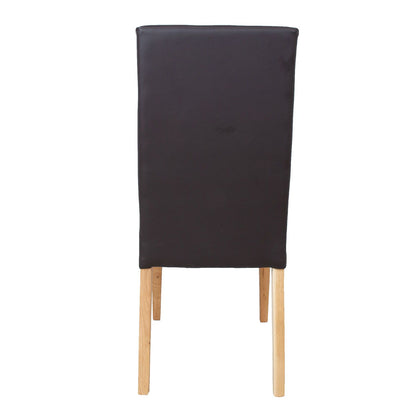 Chair PAU 54x44xH96cm, dark brown 