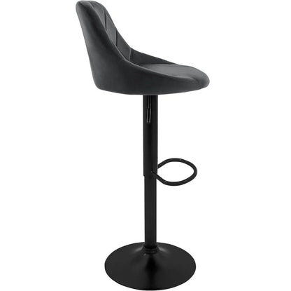 Bar chair Mode, Gray Velvet 