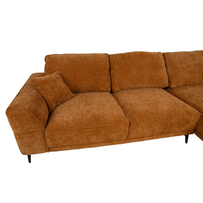 Corner sofa OLIVIA LS brown