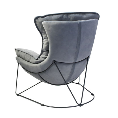 Lounge chair DIVA gray 