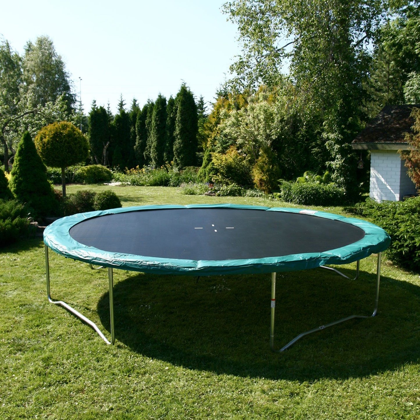 Trampoline d304cm, green 