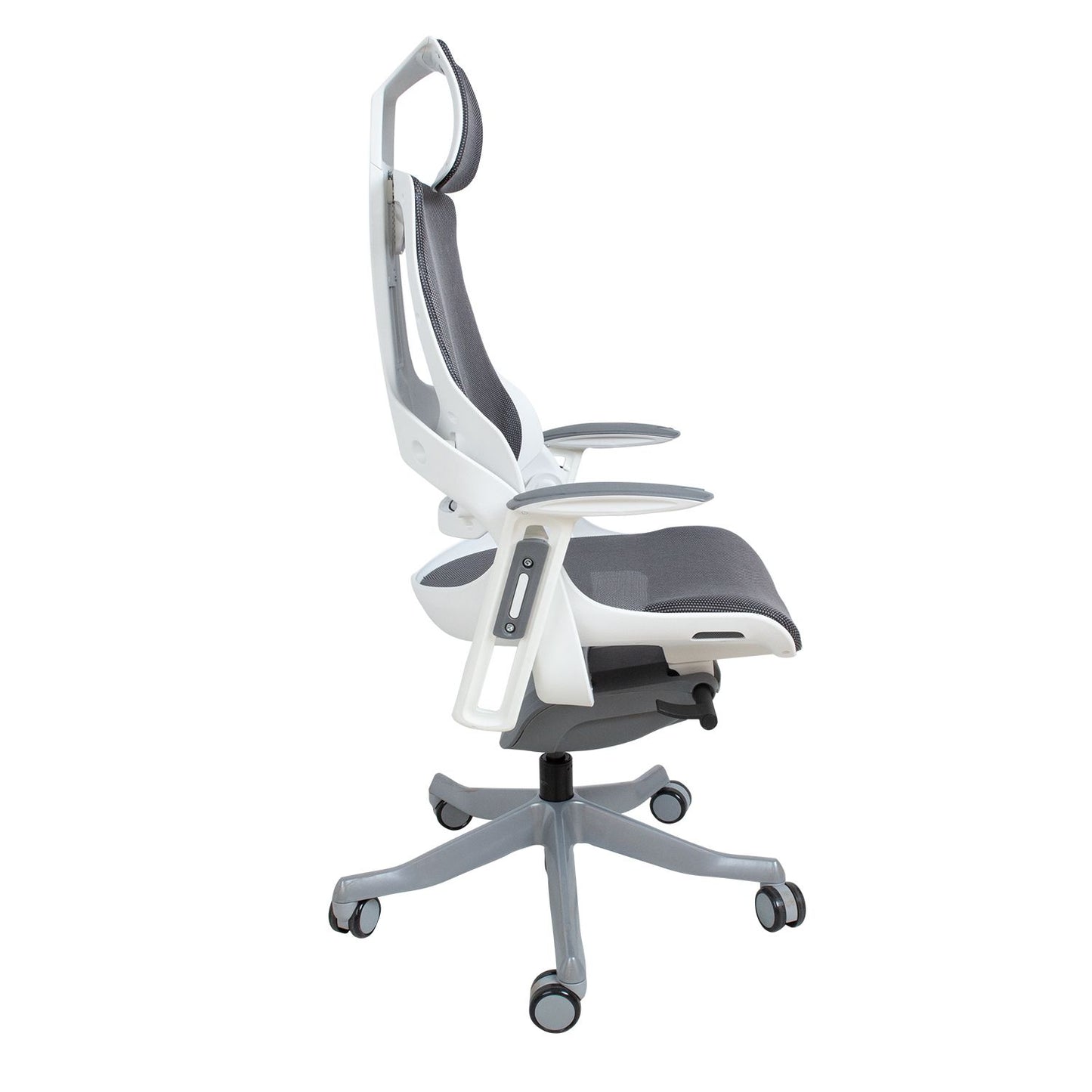 Work chair WAU - grey/white 