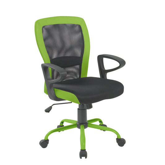 Work chair LENO grey/green 