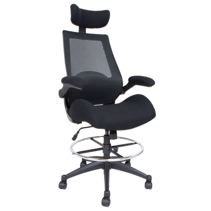 High work chair MILLER black 