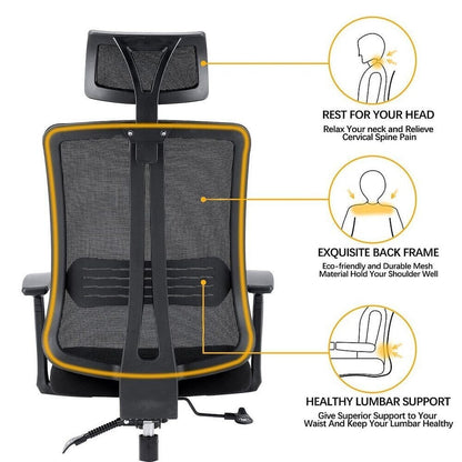 Office chair ErgoOne, black 