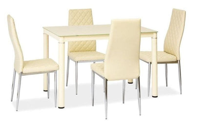 Table GALANT CREAM/CREAM FRAME 100*60