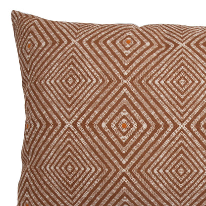 Pillow HOLLY GRAPHIC 32x45cm, brown