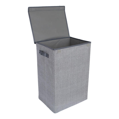 Laundry basket MAX MILO 40x30xH60cm, light gray 