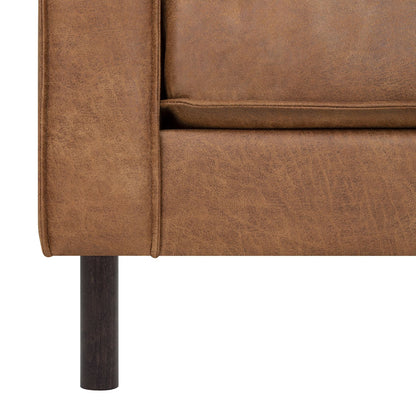 Corner sofa LUCAS RC brown