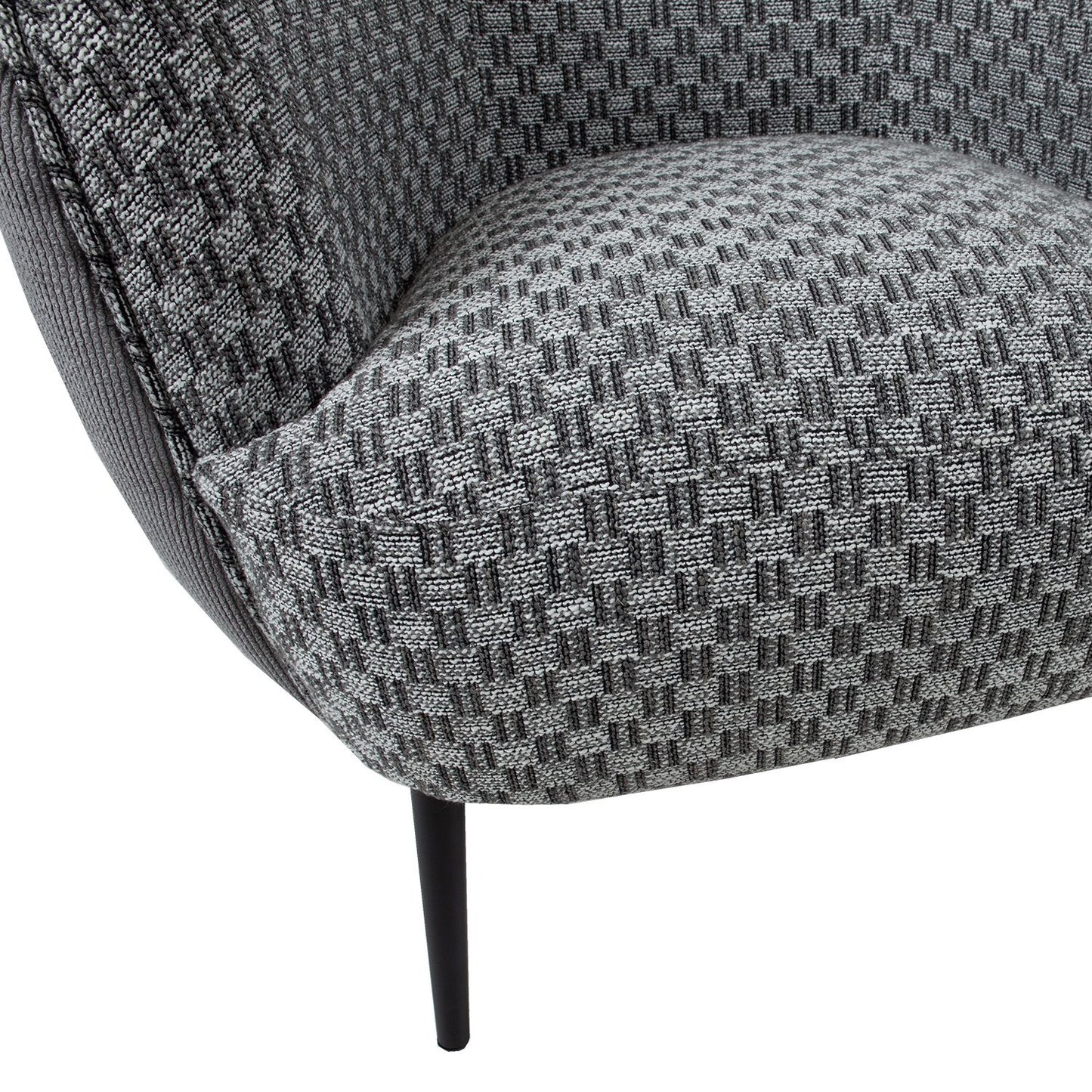 Lounge chair ACCENT 77x80xH74cm, gray 