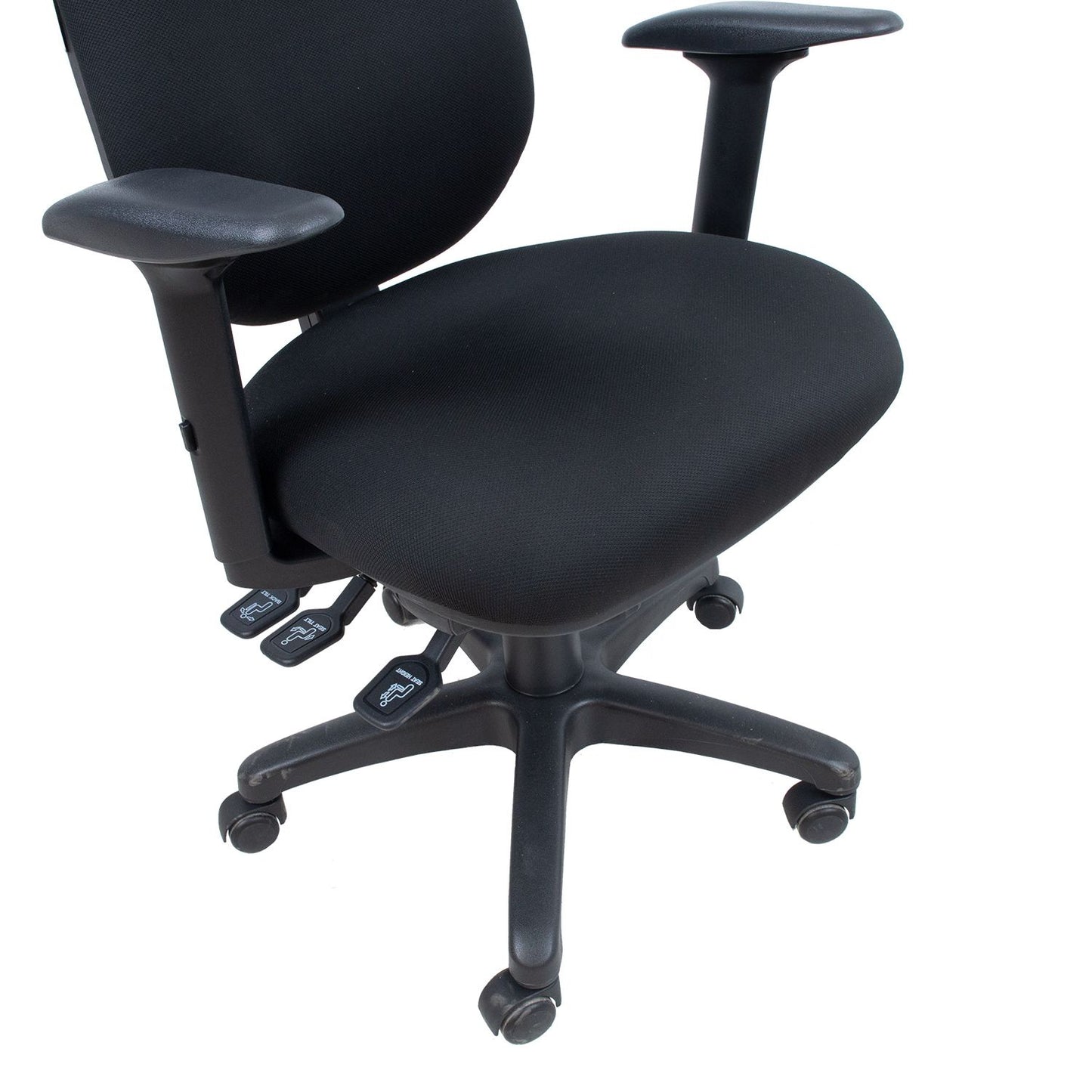 Work chair SAGA black