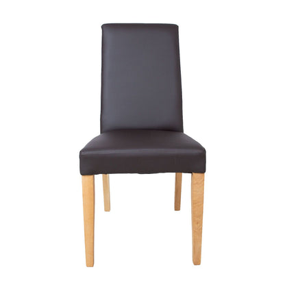 Chair PAU 54x44xH96cm, dark brown 