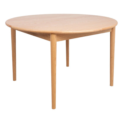 Table TROYES D120+40xH75cm, oak