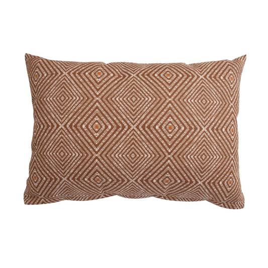 Pillow HOLLY GRAPHIC 32x45cm, brown