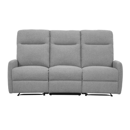 Sofa KATY 3-seater with electric mechanism, gray