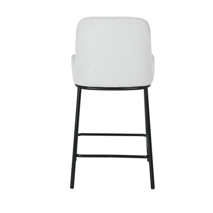 Bar Chair DARCY pale white 