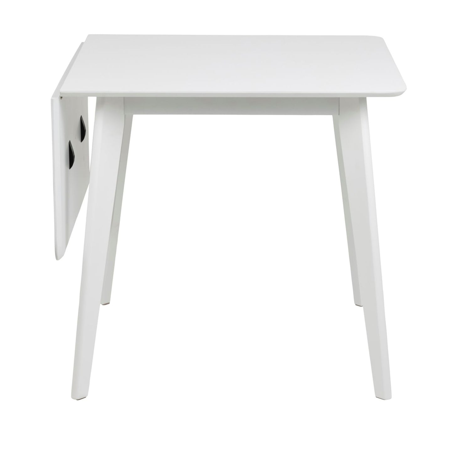 Table ROXBY 80/120x80xH76cm, white