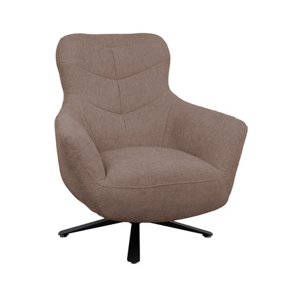 Lounge chair HELGA light brown 