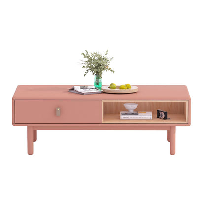 Coffee table IRIS 120x60xH40cm, pink