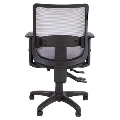 Work chair SAGA black/grey