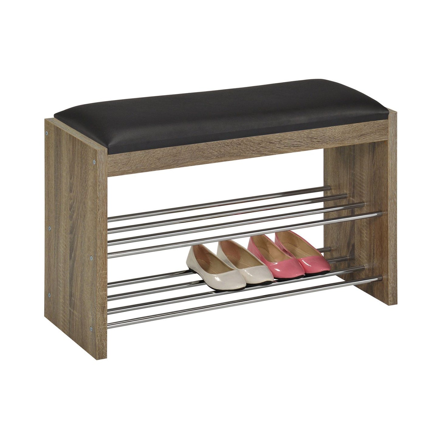 Shoe rack BENO dark brown 